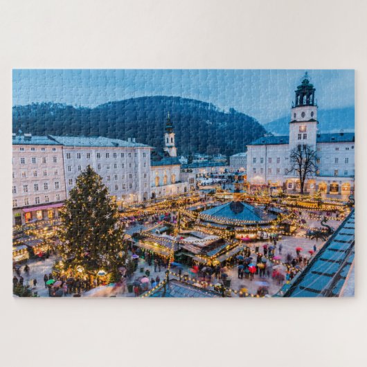 Salzburg, Oostenrijk Legpuzzel (Horizontaal)