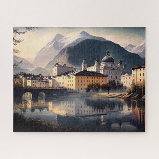 Salzburg, Oostenrijk Legpuzzel