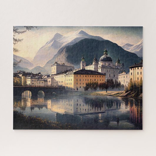 Salzburg, Oostenrijk Legpuzzel (Horizontaal)