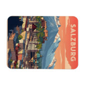 Salzburg Oostenrijk Magneet (Horizontaal)