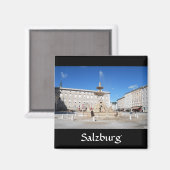Salzburg, Oostenrijk Magnet (Voorkant / Achterkant)