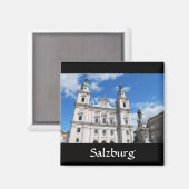 Salzburg, Oostenrijk Magnet (Voorkant / Achterkant)
