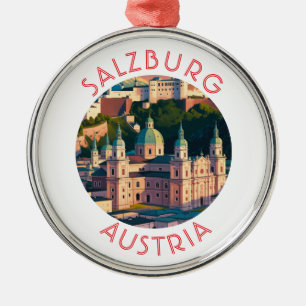 Salzburg Oostenrijk Metalen Ornament