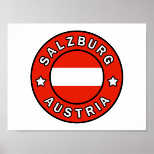 Salzburg Oostenrijk Poster