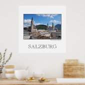 salzburg , oostenrijk Poster (Keuken)