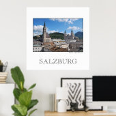 salzburg , oostenrijk Poster (Thuiskantoor)