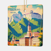 Salzburg Oostenrijk Reizen Keramisch Ornament (Links)