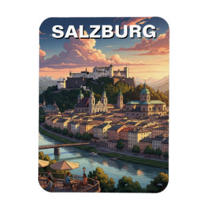 Salzburg Oostenrijk Reizen Magneet