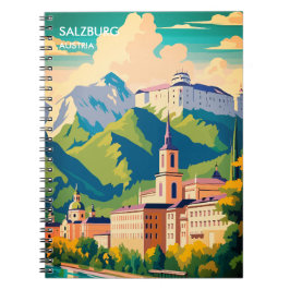 Salzburg Oostenrijk Reizen Notitieboek
