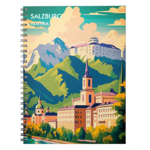 Salzburg Oostenrijk Reizen Notitieboek