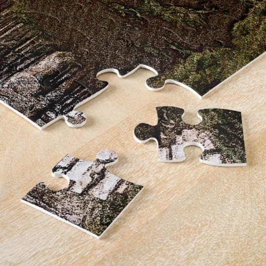 Salzburg Oostenrijk Reizen Panorama Uitzicht Legpuzzel (Zijkant)
