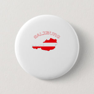 Salzburg, Oostenrijk Ronde Button 5,7 Cm