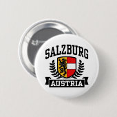 Salzburg Oostenrijk Ronde Button 5,7 Cm (Voorkant /achterkant)