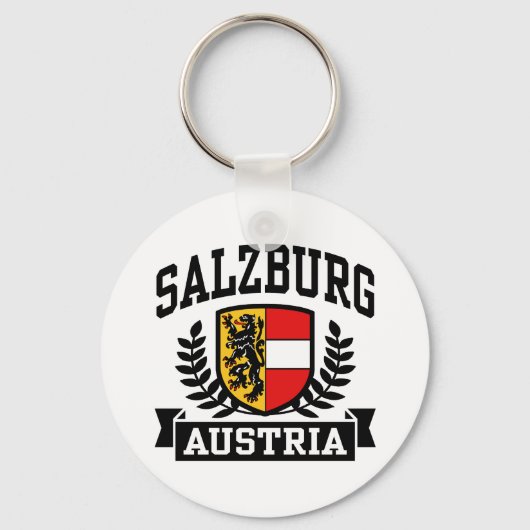 Salzburg Oostenrijk Sleutelhanger (Voorkant)