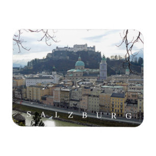 Salzburg panoramisch uitzicht magneet