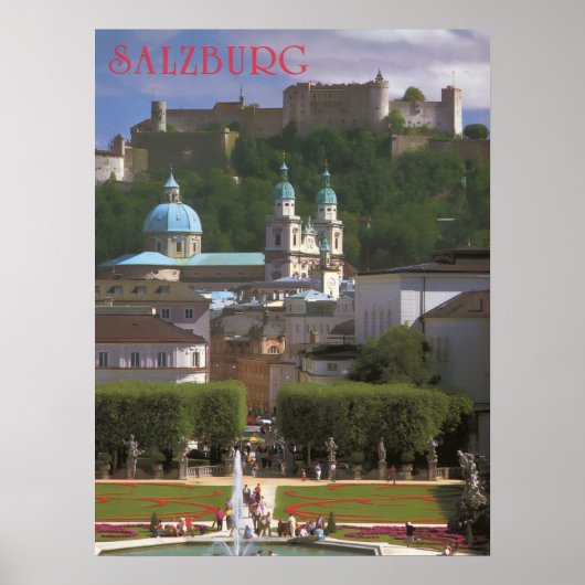 Salzburg Poster (Voorkant)