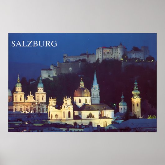 Salzburg Poster (Voorkant)