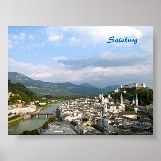 Salzburg Poster (Voorkant)