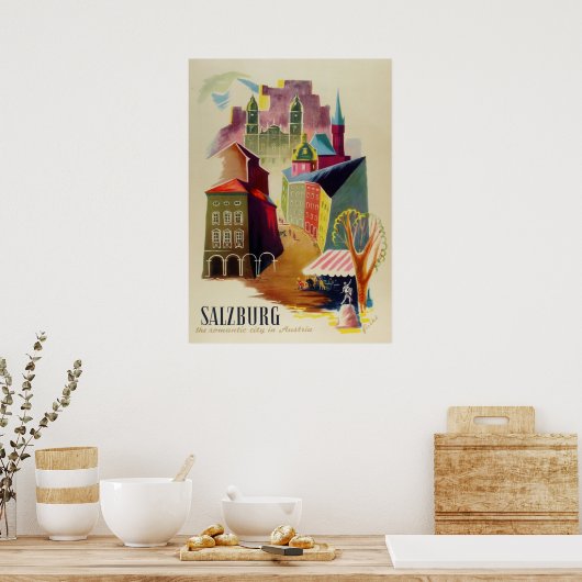 SALZBURG POSTER (Keuken)