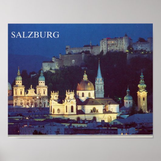 Salzburg Poster (Voorkant)