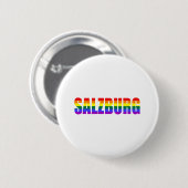 Salzburg Pride Ronde Button 5,7 Cm (Voorkant /achterkant)