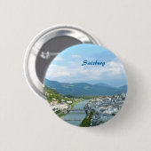Salzburg Ronde Button 5,7 Cm (Voorkant /achterkant)