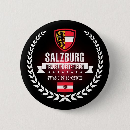 Salzburg Ronde Button 5,7 Cm (Voorkant)