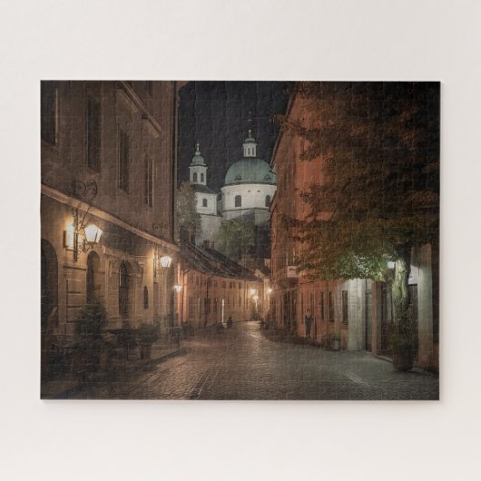 Salzburg Street Scene Legpuzzel (Horizontaal)