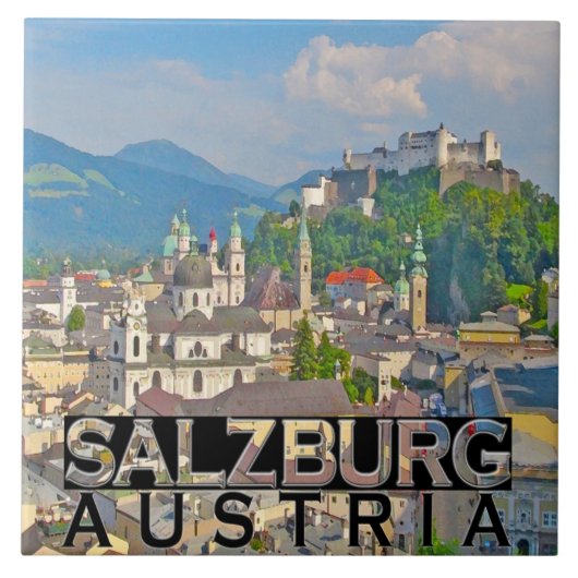 Salzburg Tegeltje (Voorkant)