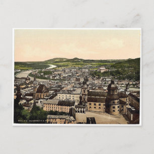 Salzburg uit Maria Plain, Austro-Hongarije, zeldza Briefkaart