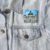 Salzburg Vierkante Button 5,1 Cm (In situ)