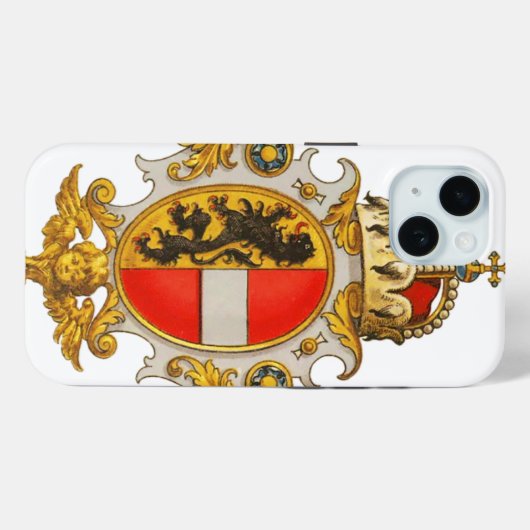Salzburg  wapenschild iPhone / iPad case (Achterkant (horizontaal))