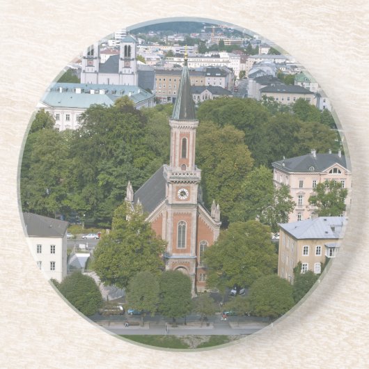 Salzburg Zandsteen Onderzetter (Voorkant)