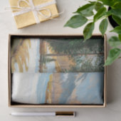 Salzburger Alps-Uitzicht, winterontkoppeling Tissuepapier (Geschenk)