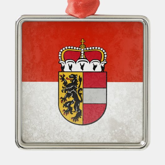 Salzburgerland Metalen Ornament (Voorkant)
