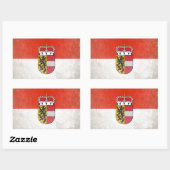 Salzburgerland Rechthoekige Sticker (Vel)