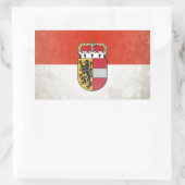 Salzburgerland Rechthoekige Sticker (Tas)