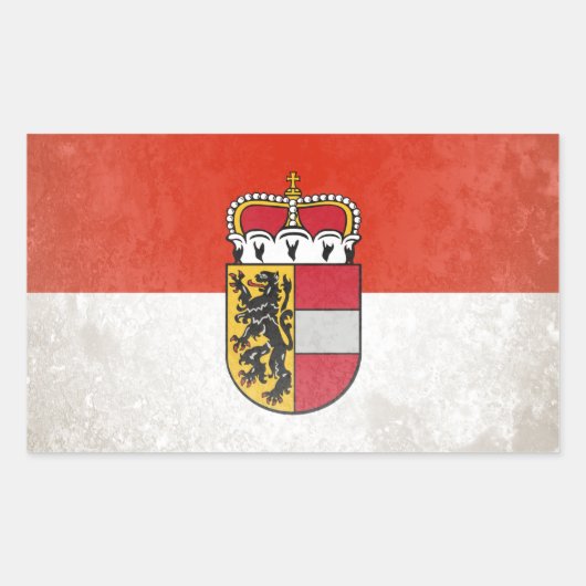 Salzburgerland Rechthoekige Sticker (Voorkant)