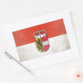 Salzburgerland Rechthoekige Sticker (Envelop)