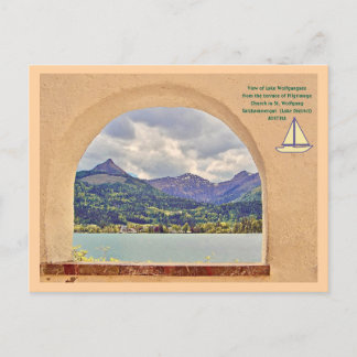 Salzkammergut, Oostenrijks merendistrict Briefkaart