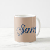 Sam - Aangepaste naam Koffiemok (Voorkant rechts)