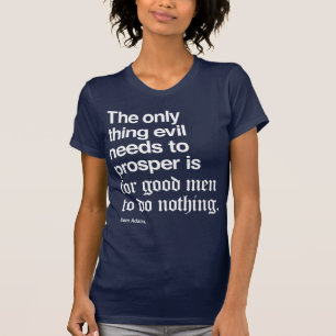 Sam Adams Citaat I T-shirt