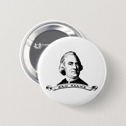 Sam Adams Ronde Button 5,7 Cm (Voorkant /achterkant)