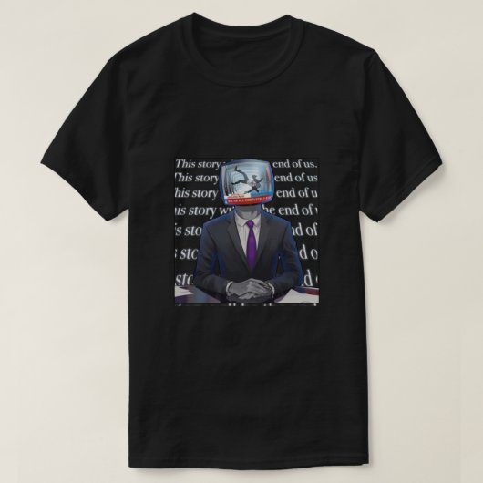 Sam &amp; Max X Pulp Fiction (zwart) Essential T-shirt (Design voorkant)