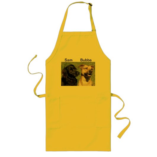 Sam & Bubba apron Lang Schort (Voorkant)