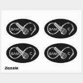 SAM C Sticker Black (Vel)