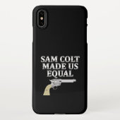Sam Colt maakte ons gelijk iPhone Hoesje (Achterkant)