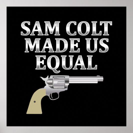 Sam Colt maakte ons gelijk Poster (Voorkant)