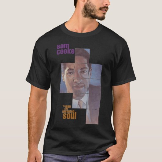 Sam Cooke het Man dat Soul heeft uitgevonden T-shirt (Voorkant)