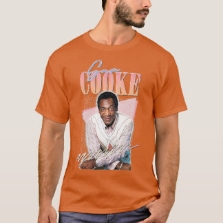Sam Cooke Retro Esthetische Meme Design T-shirt